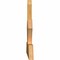 Ekena Millwork Richland Rough Sawn Timber Gable Bracket, Western Red Cedar, 72"W x 27"H x 2"D x 6"F, 9/12 Pitch GBW072X27X0206RIC00RWR - alternate 2
